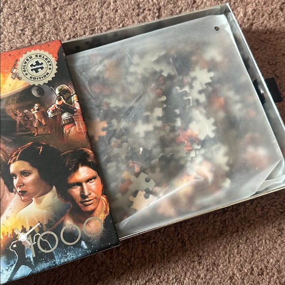 Star Wars Balance And Redemption Silver Select Premium Puzzle With Poster - Picture 3 of 3